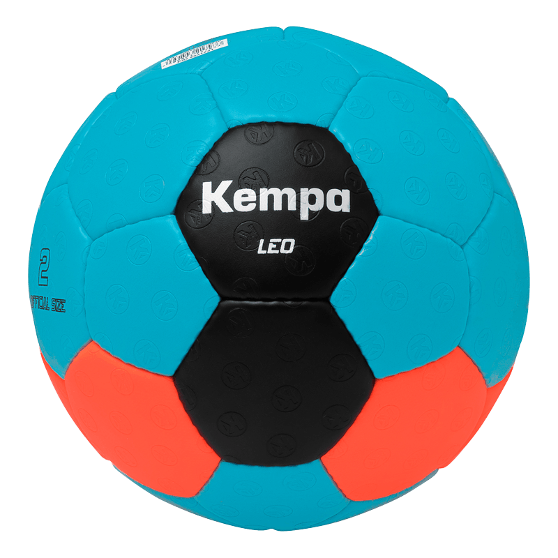 Kempa Leo ice grey/black/fluo red