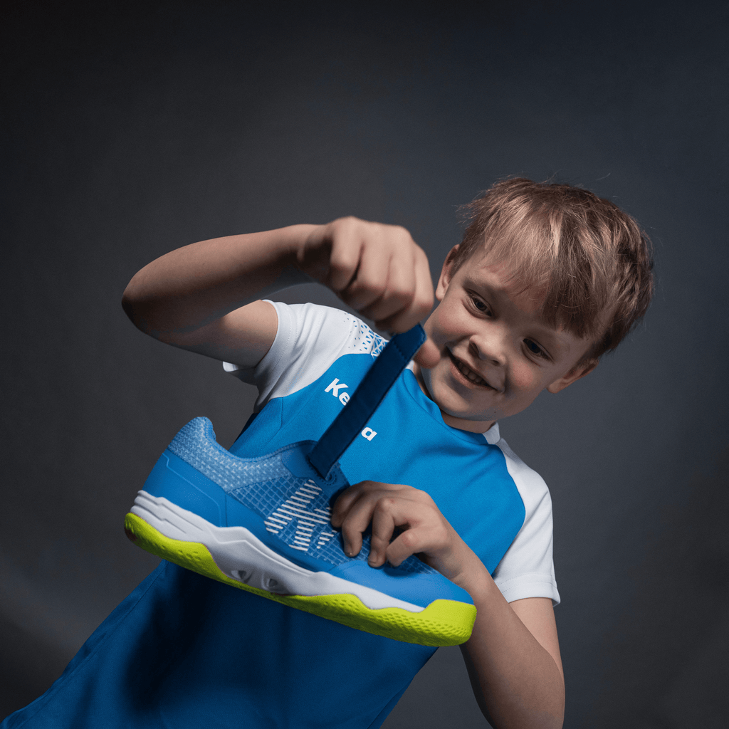 Kempa Wing 3.0 Kids Blár