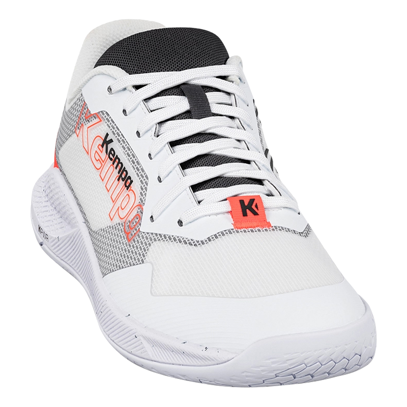 Kempa Kourtfly Two white/black/fluo red