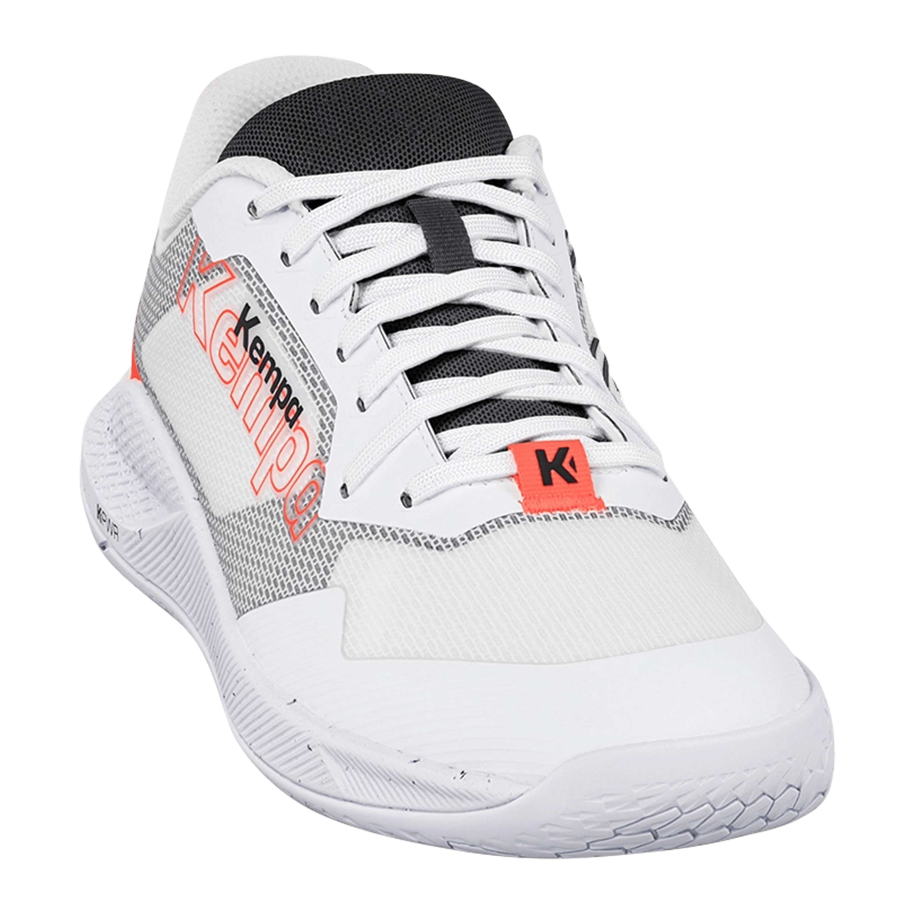Kempa Kourtfly Two white/black/fluo red