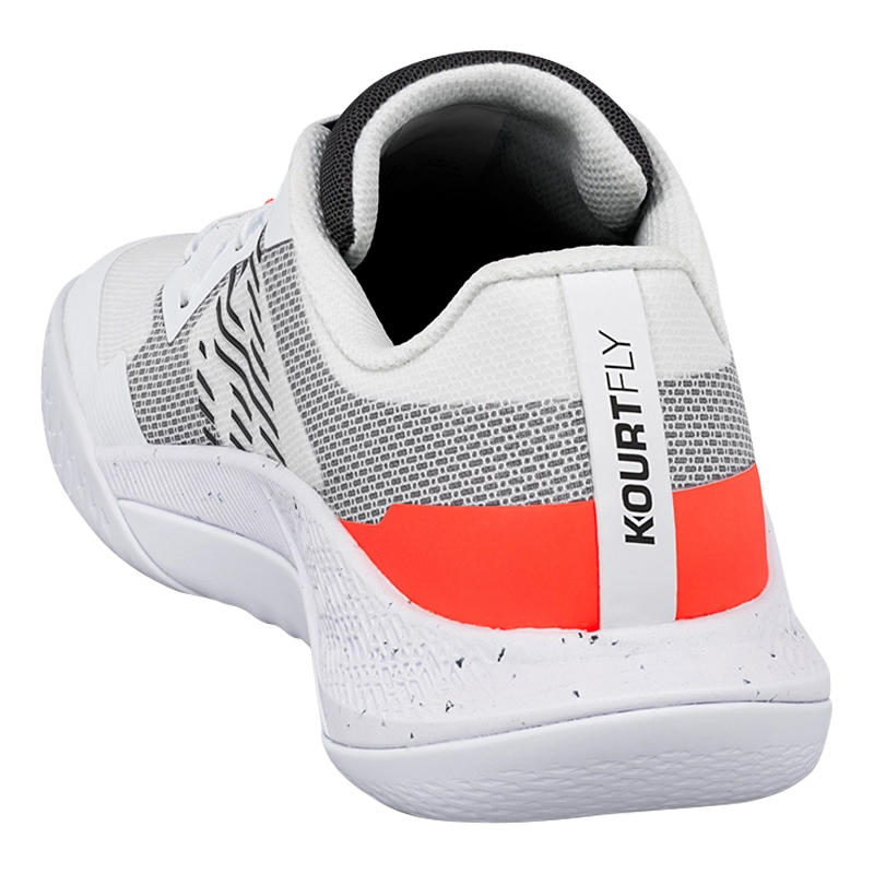 Kempa Kourtfly Two white/black/fluo red