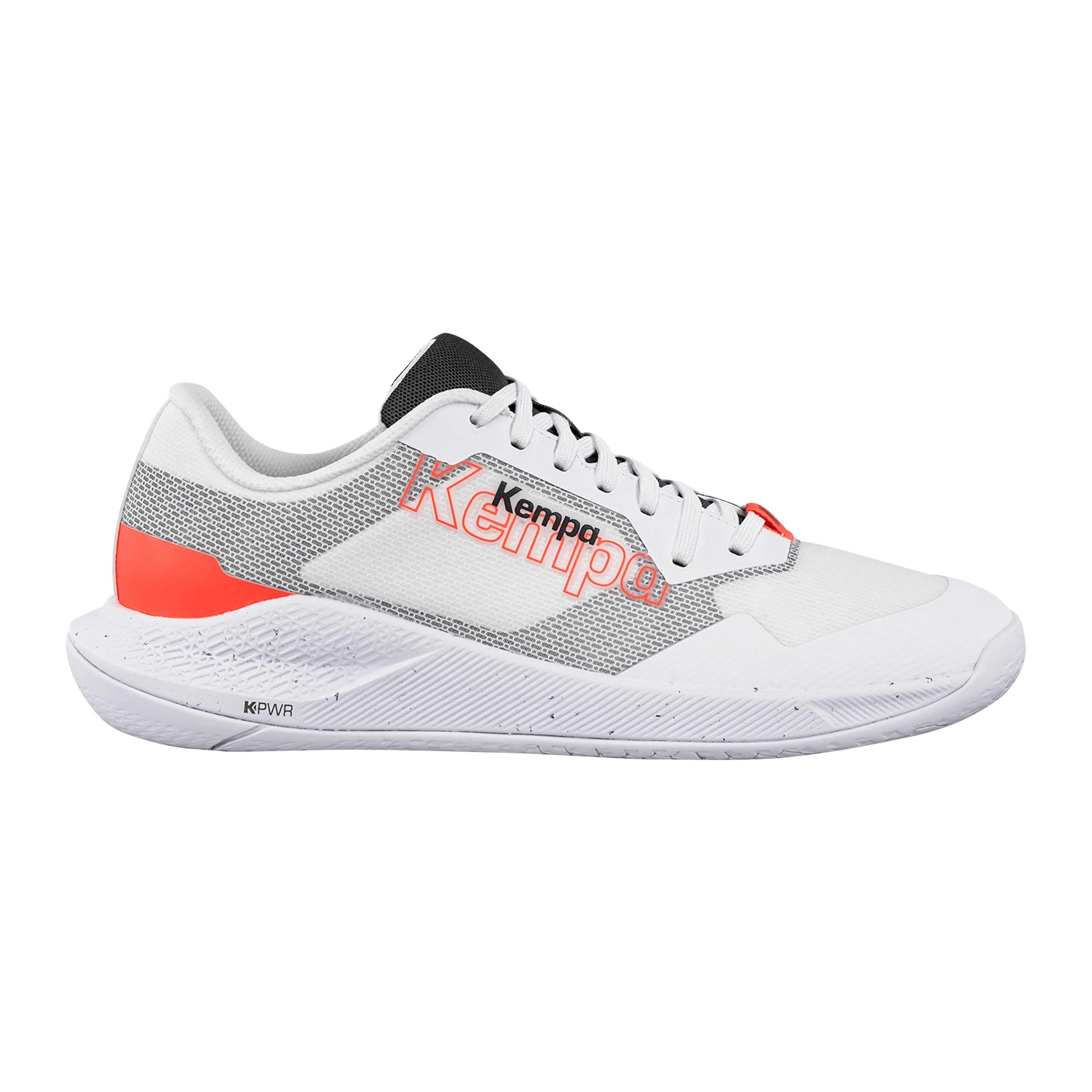 Kempa Kourtfly Two white/black/fluo red